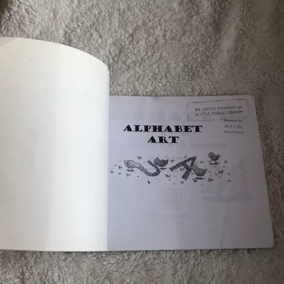 Alphabet Art : With A To Z Animal Art & Fingerplays by Judy Press 1998 - Picture 7 of 10